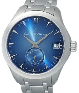 Carl F. Bucherer Manero 00.10917.08.53.98 40mm Stainless steel Blue