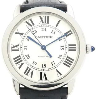 Cartier Ronde Croisière de Cartier WSRN0021 36mm Stainless steel Silver