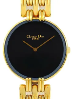 Dior 46-154 27mm Yellow gold Black