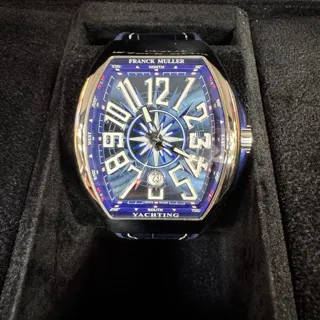 Franck Muller Vanguard V45 SC DT AC BL 44mm Stainless steel Blue