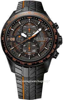 Graham Silverstone 2STCB.B04A 46mm Steel$ceramic Black