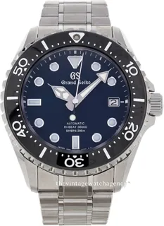 Grand Seiko Sport Collection SBGH289G 44mm Brushed/polished steel Blue