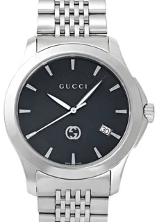 Gucci G-Timeless YA1264106 38mm Stainless steel Black