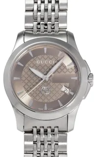 Gucci G-Timeless YA1265007 27mm Stainless steel Brown