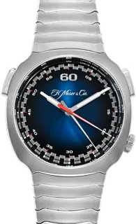 H. Moser & Cie. Streamliner 6902-1201 42.5mm Stainless steel Blue