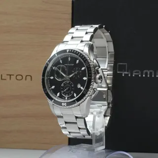 Hamilton Jazzmaster Seaview H375121 43mm Stainless steel Black