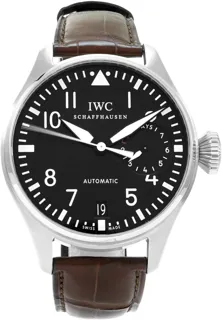 IWC Big Pilot IW500401 46.5mm Stainless steel Black