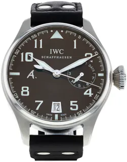 IWC Big Pilot IW500422 Stainless steel Brown