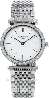 Longines La Grande Classique L4.241.0.12.6 24mm Stainless steel White