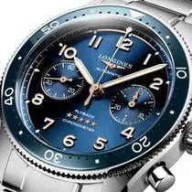 Longines Spirit L38214936 42mm Stainless steel blue