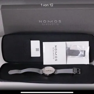 NOMOS Metro Neomatik 1165 40.5mm Stainless steel Silver