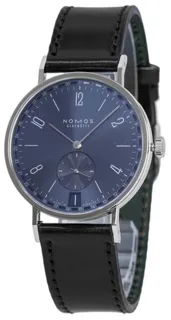 NOMOS Tangente 136 37.5mm Stainless steel Blue