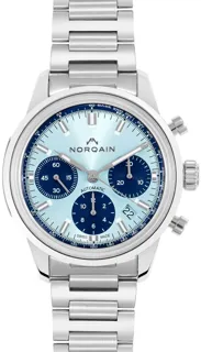 Norqain Freedom 60 Chrono N2201S22C/IAA221/201SG Stainless steel Blue