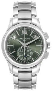 Patek Philippe Annual Calendar Chronograph 5905/1A-001 Stainless steel Green