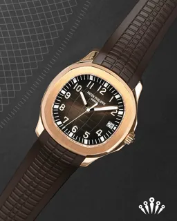 Patek Philippe Aquanaut 5167R-001 Rose gold Brown