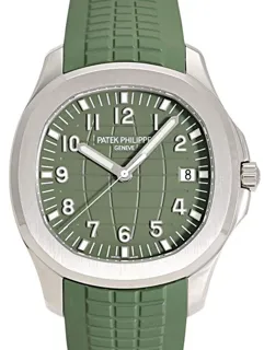 Patek Philippe Aquanaut 5168G-010 42mm White gold Green