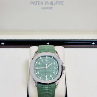 Patek Philippe Aquanaut 5168G-010 42mm White gold Green