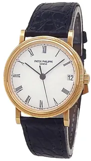 Patek Philippe Calatrava 3802/200 Yellow gold White