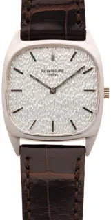 Patek Philippe Golden Ellipse 3566 28mm White gold Silver