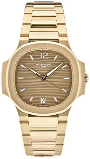 Patek Philippe Nautilus 7118/1R-010 Rose gold Brown and Golden