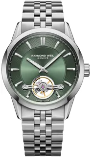 Raymond Weil Freelancer 42mm Stainless steel Green