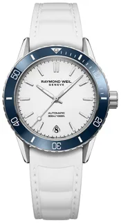 Raymond Weil Freelancer 35mm Stainless steel White