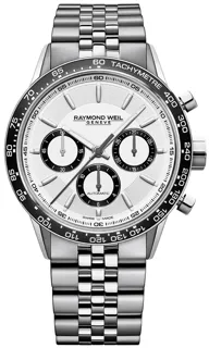 Raymond Weil Freelancer 43.5mm Stainless steel White