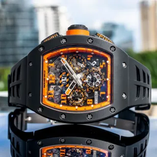 Richard Mille RM 011 RM 011 50mm Ceramic Skeletonized