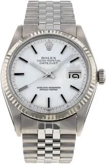 Rolex Datejust 1601 Stainless steel White