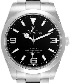 Rolex Explorer I 214270 Stainless steel Black