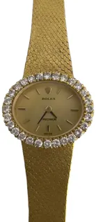 Rolex Precision 2636 26mm Yellow gold Champagne