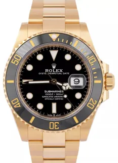 Rolex Submariner 126618LN-0002 41mm Yellow gold Black