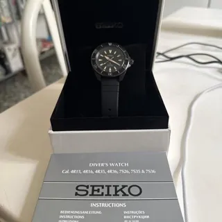 Seiko Prospex SRPH97K1 Stainless steel Black