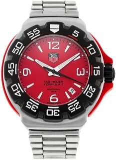 TAG Heuer Formula 1 WAC1113.BA0850 41mm Stainless steel Red