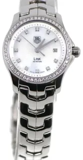 TAG Heuer Link WJF1319.BA0572 27mm Stainless steel White