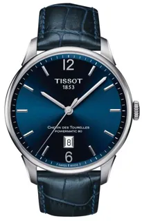 Tissot Chemin de Tourelles T099.407.16.047.00 42mm Stainless steel Blue