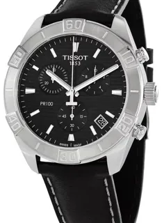 Tissot PR 100 T101.617.16.051.00 Stainless steel Black