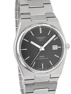 Tissot PRX Powermatic 80 T1374071105100 39.5mm Stainless steel Black