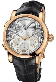 Ulysse Nardin Stranger 6902-125/VIV 45mm Rose gold Silver