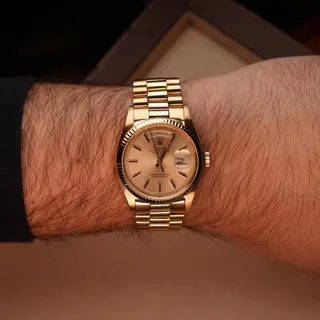 Rolex Day-Date 36 1803 (DAY-DATE  (UP TO 2000)) 36mm Yellow gold Champagne