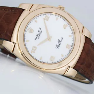 Rolex Cellini 5330 36mm Rose gold White