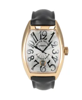 Franck Muller Casablanca 8880 SC DT 18k yellow gold Silver