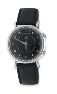 Jaeger-LeCoultre Memovox Stainless steel Black