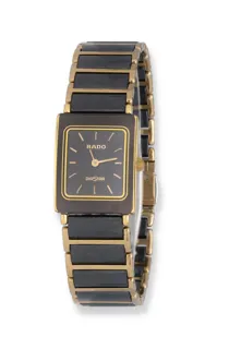 Rado Integral 153.0249.3N Stainless steel and Gold-plated Black