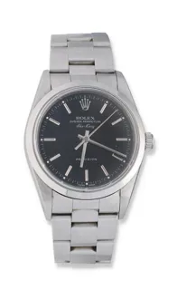 Rolex Air King 14000 34mm Stainless steel Black