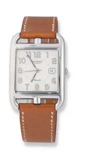 Hermès Cape Cod CC1.710 Stainless steel White