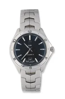 TAG Heuer Link WAT2010-0 42mm Stainless steel Black