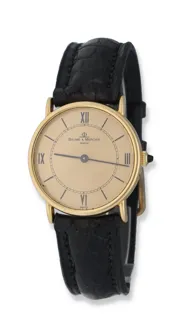 Baume & Mercier 35118 29mm 18k yellow gold Golden