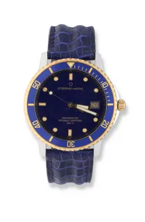 Eterna Kontiki 1403.47 Stainless steel and Gold-plated Blue