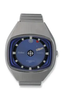 Zodiac Astrographic SST 882–973 43mm Stainless steel Blue